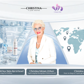 Khám phá dược mỹ phẩm Christina: Giải pháp chăm sóc da trị liệu đến từ Israel, phân phối độc quyền bởi Y Dược VHN