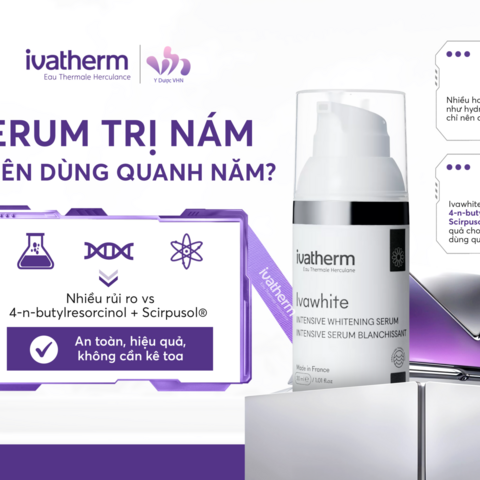 Serum trị nám – Có nên dùng quanh năm?