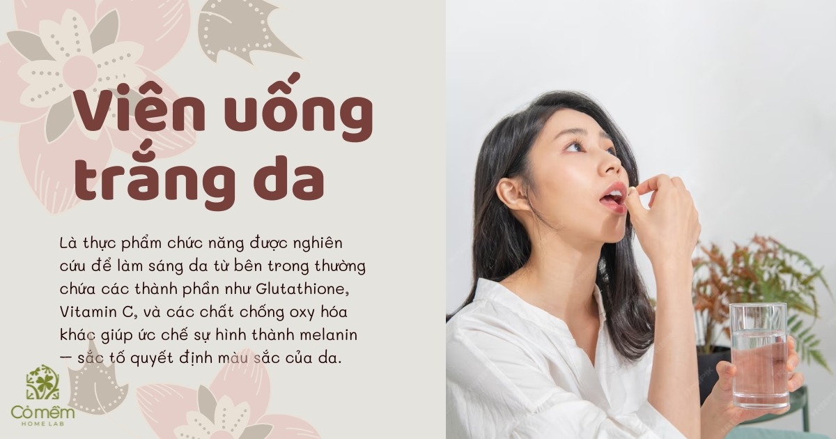 Nên Uống Viên Trắng Da Hay Collagen Thì Tốt Hơn?