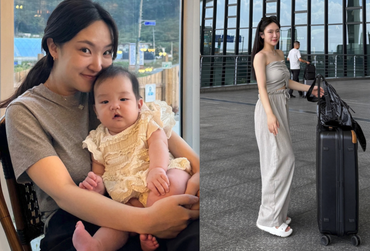 Miseo trước và sau khi giảm 8 kg.